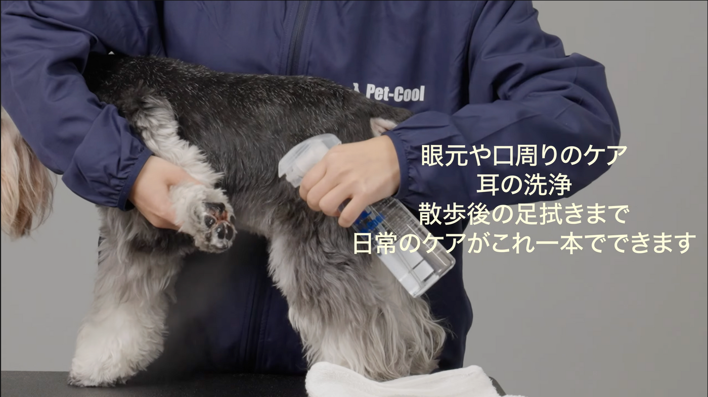 Pet-Coolの
使い方動画をアップ!!